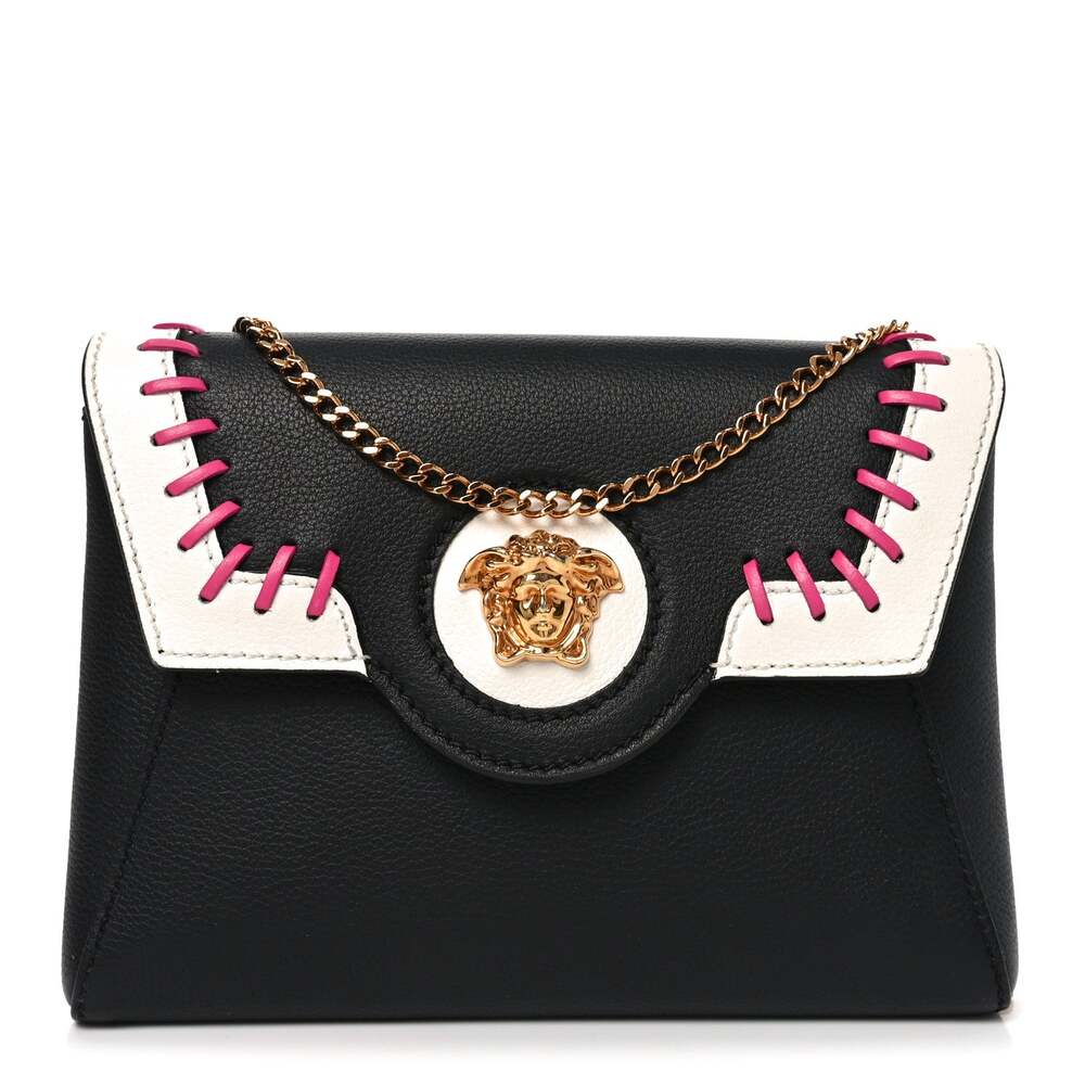 Versace Calfskin Medusa Whipstitch #305231V52B